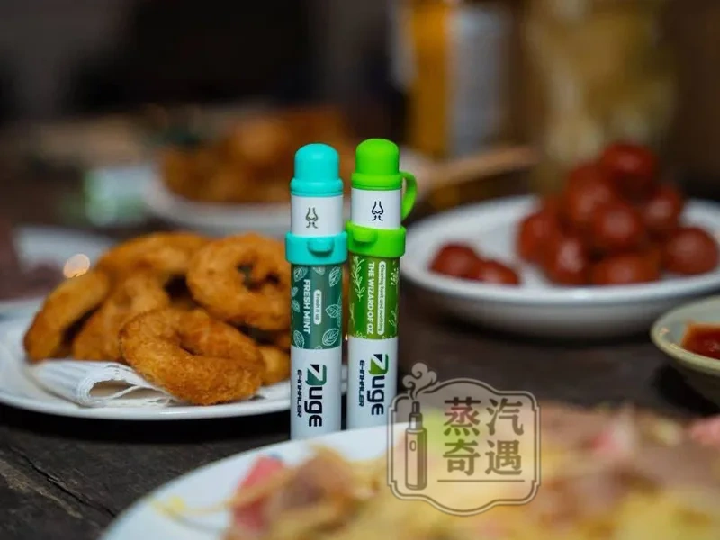 【深海冰泉/柑橘/新鮮薄荷/玫瑰露/綠野仙蹤/西柚】ZUGE E-Inhaler草本電子鼻通隨身清新・日常提神首選
